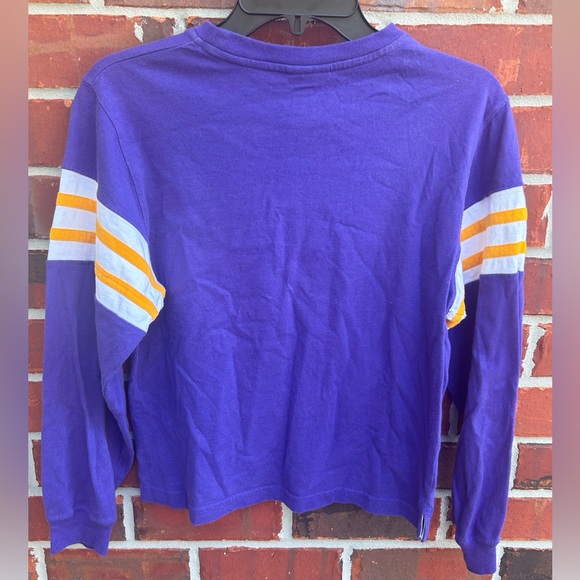 A/S Sports LSU Tigers Womens Long Sleeve Pullover with Stitching & Embroidery M - Picture 2 of 6